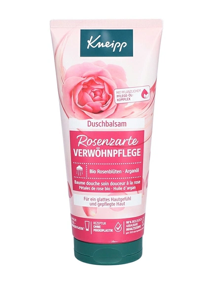 Kneipp®, бальзам для душа, Роза, деликатный уход, 200 мл