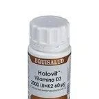 Equisalud Holovit, витамин D3 2000 МЕ + K2 60 мкг + Менахинон, Капсулы, 50 шт