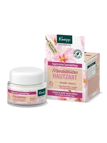 Kneipp®, дневной крем, специальный уход за нежной кожей, Цветок миндаля, 50 мл