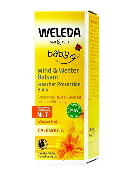 Weleda, Бальзам для защиты от ветра и непогоды с календулой, 30 мл