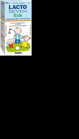 Lacto Seven Kids, Таблетки, 50 шт