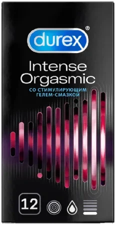 Презервативы Дюрекс Intense Orgasmic, 12 шт