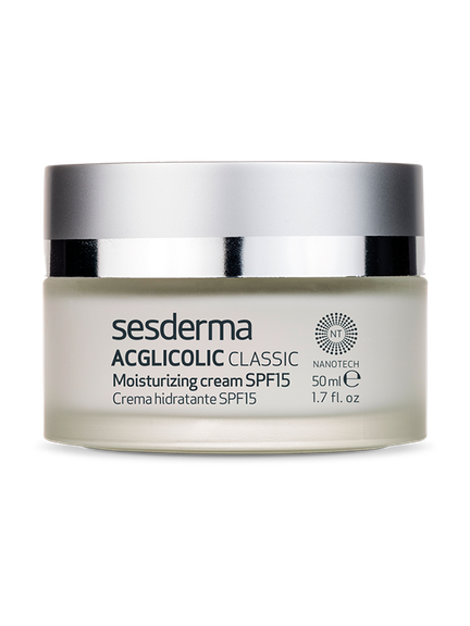 Sesderma Acglicolic, Classic SPF 15, антивозрастной увлажняющий крем, 50 мл