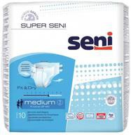 Seni Super, подгузники для взрослых, М, 10 шт
