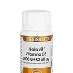 Equisalud Holovit, витамин D3 2000 МЕ + K2 60 мкг, Капсулы, 180 шт