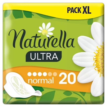 Naturella Ultra Normal Duo, Прокладки гигиенические (Ромашка), 20 шт
