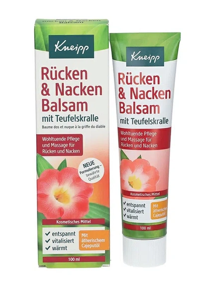 Kneipp®, бальзам для спины и шеи, 100 мл