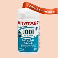 Vitatabs Jodi, витамины с йодом, Таблетки для рассасывания, 120 шт