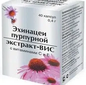 Эхинацея пурпурная экстракт-ВИС, Капсулы желатиновые, 40 шт