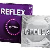 Reflex Dotted презервативы в смазке с точками, 3 шт