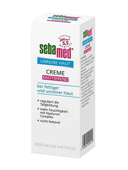 Sebamed,  крем для проблемной кожи, матирующий, 50 мл