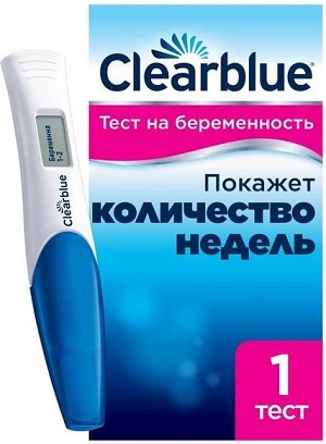 Clearblue, тест на беременность, 1 шт