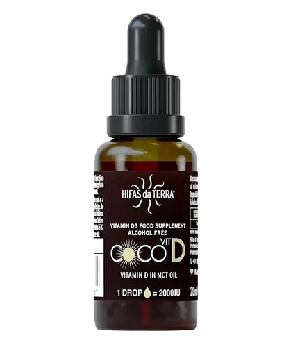 Hifas Da Terra, Coco Vit D (Витамин D), Жидкость, 20 мл