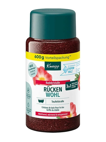 Kneipp®, соль для ванн, оздоровление спины, 600 г
