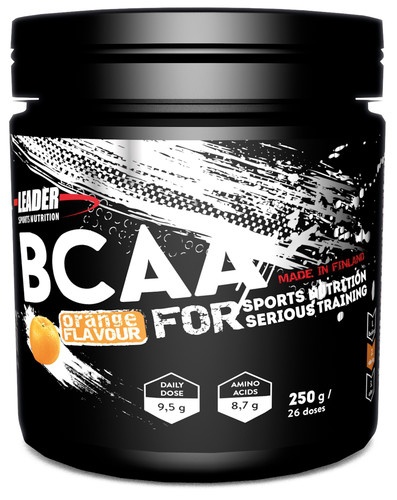 BCAA Orange, аминокислотный напиток, Порошок, 250 г (Апельсин)