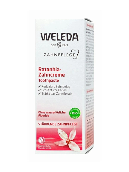 Weleda, Зубная паста Ratanhia, 75 мл