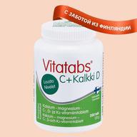 Vitatabs, кальций-магний и витамины C, D и K2, Таблетки, 200 шт