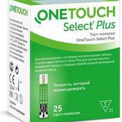 Тест-полоски One Touch Select Plus, 25 шт