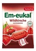 Em-Eukal, Леденцы для горла, без сахара, вишня