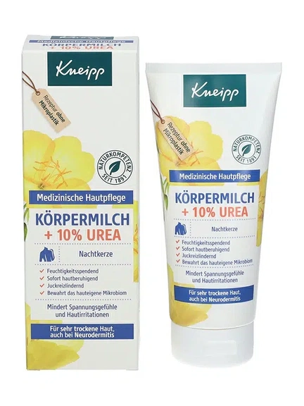 Kneipp®, молочко для тела Примула вечерняя + 10 % мочевины, 200 мл