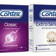 КОНТЕКС набор, Презервативы Classic 3 шт. + Extra Sensation 3 шт, 6 шт