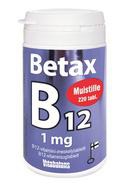 Betax, витамин B12, Таблетки, 220 шт (Мята)