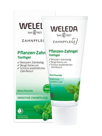 Weleda, Зубной гель для чувствительных зубов, растительный