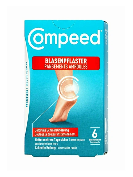 Compeed, пластырь от мозолей, Средний, 6 шт