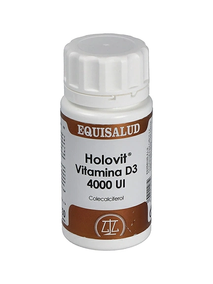 Equisalud Holovit, витамин D3 4000 МЕ, Капсулы, 50 шт