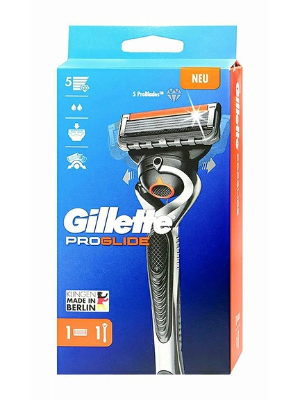 Gillette Pro Glide, мужская одноразовая бритва + 1 лезвие, Бритва одноразовая, 1+1 шт