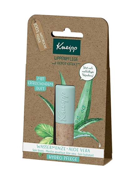 Kneipp®, бальзам для губ, Водная мята - Алоэ Вера, 1 шт