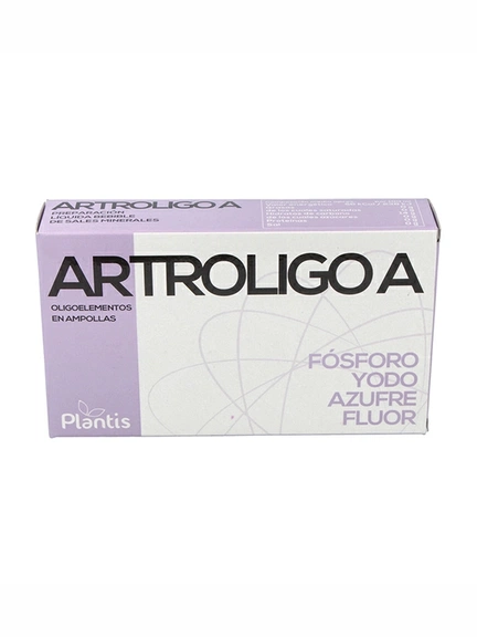 Artesania, Artroligo А йод, сера, фосфор, фтор