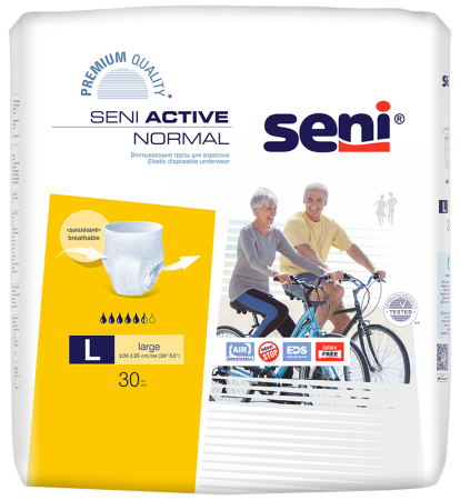 Seni Active Normal, трусы впитывающие, 30 шт
