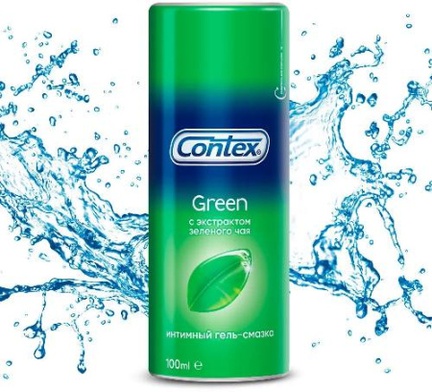 КОНТЕКС Green, гель-смазка с антиоксидантами, 100 мл