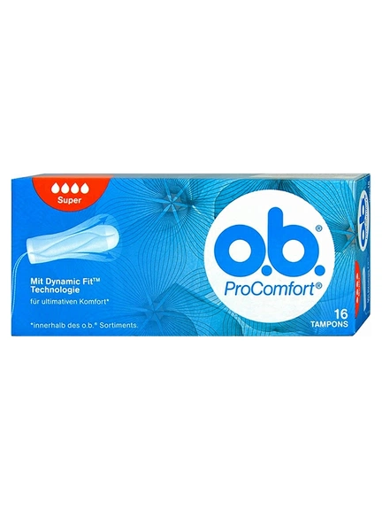 OB Pro Comfort, Супер, Тампоны, 16 шт