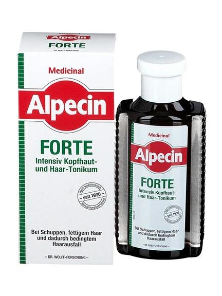 Alpecin Medicinal, интенсивный тоник для кожи головы и волос, Forte, 200 мл