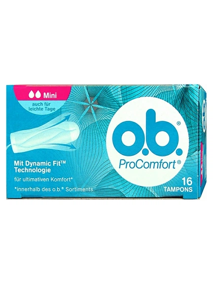 OB Pro Comfort, Мини, Тампоны, 16 шт