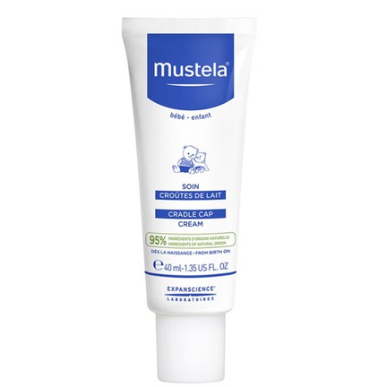 Mustela Bebe, крем детский для кожи головы при молочных корочках, 40 мл