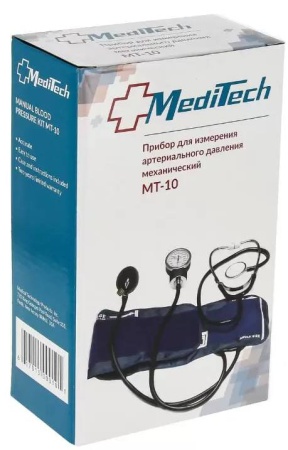 Тонометр Медитек MT-10 механический со стетоскопом, 1 шт