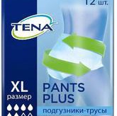 Тена Пантс Плюс, подгузники-трусы, 12 шт, XL