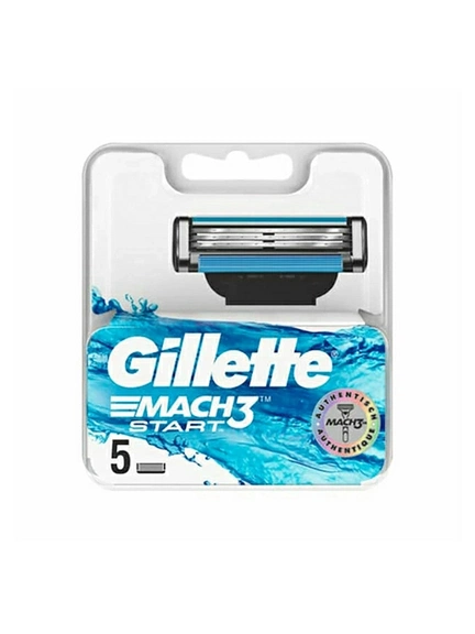 Gillette Mach 3 Start, сменные лезвия для бритья, Лезвие для бритья, 5 шт