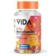 Vida Nalle, Мультивитамины для детей, Капсулы жевательные, 90 шт (Лесные ягоды и апельсин)