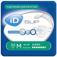 iD Slip, подгузники для взрослых, М, 30 шт