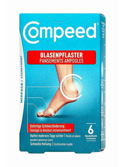 Compeed, пластырь от мозолей, Микспак, 6 шт