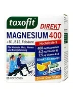 Taxofit, Магний 400 гранул, Гранулы, 20 шт