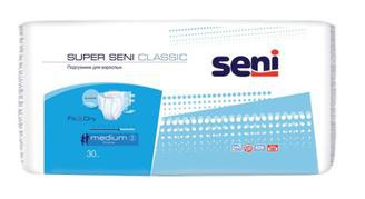 Seni Super Classic подгузники д/взрослых, М, 30 шт