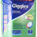 Подгузники для взрослых Giggles Std Adult Diaper, 7 шт