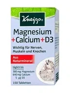 Kneipp, Магний + Кальций + D3, таблетки, 150 шт