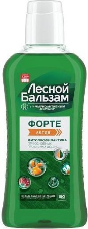 Лесной бальзам Форте, для полости рта, Ополаскиватель, 400 мл