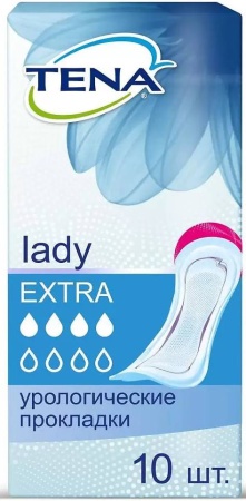 Тена Lady экстра, прокладки урологические, 10 шт